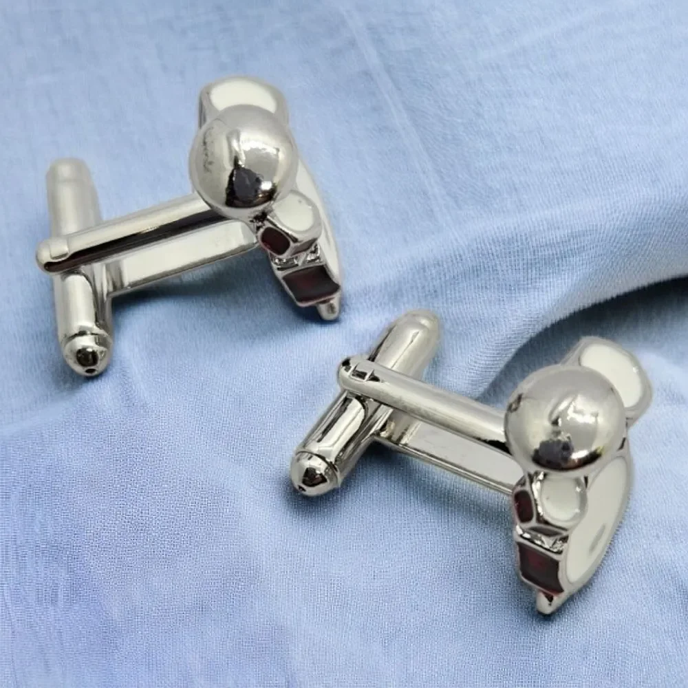Drum Set Cufflinks Musician Wedding Tuxedo Formal Novelty Band Drummer Gift